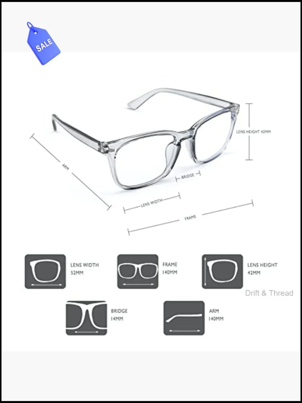 Blue Light Glasses 2 Pack for Men Women UV Protection Computer Gaming Reading